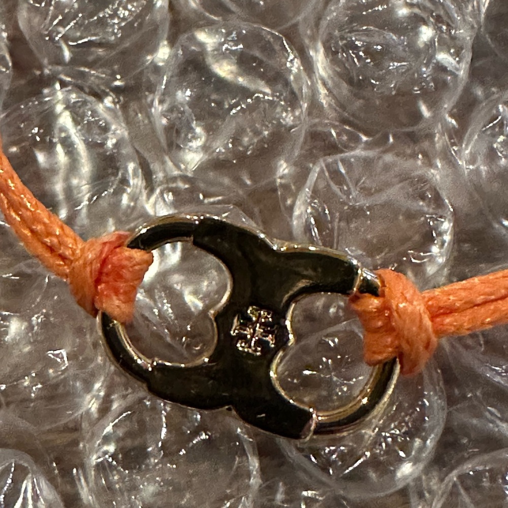 Tory Burch adjustable string bracelet - Picture 2 of 2